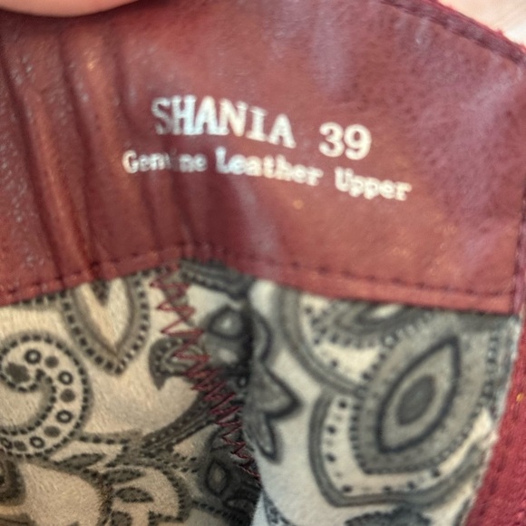 Woman’s Size 8.5 L’artiste Shania Leather Boot 39 Western cowboy cottagecore - Picture 6 of 7